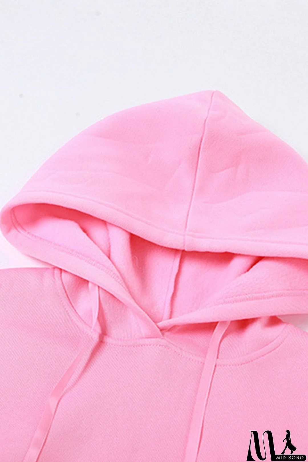 MidiSono - Cover-up Hoodie Corset Vest Three-piece Pants Suits