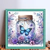 (US Local)Butterfly-18CT Stamped Cross Stitch Kit(50x50cm)
