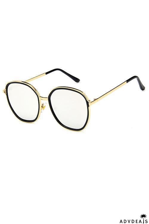 Round Discoloration Sungalsses