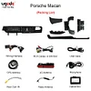 12,3-Zoll Porsche Macan Android Dual Screen Display Apple CarPlay mit Co-Pilot Bildschirm