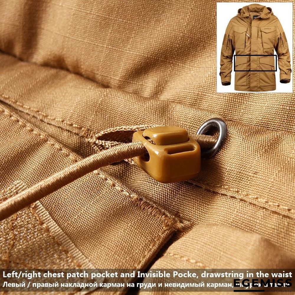 Brand Military Camouflage Male clothing US Army Tactical Men's Windbreaker Hoodie Field Jacket Outwear | EGEMISS