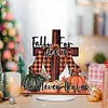 Acrylic Special Shape Pumpkin Cross Desktop Diamond Art Kits Bedroom Table Ornament Kits