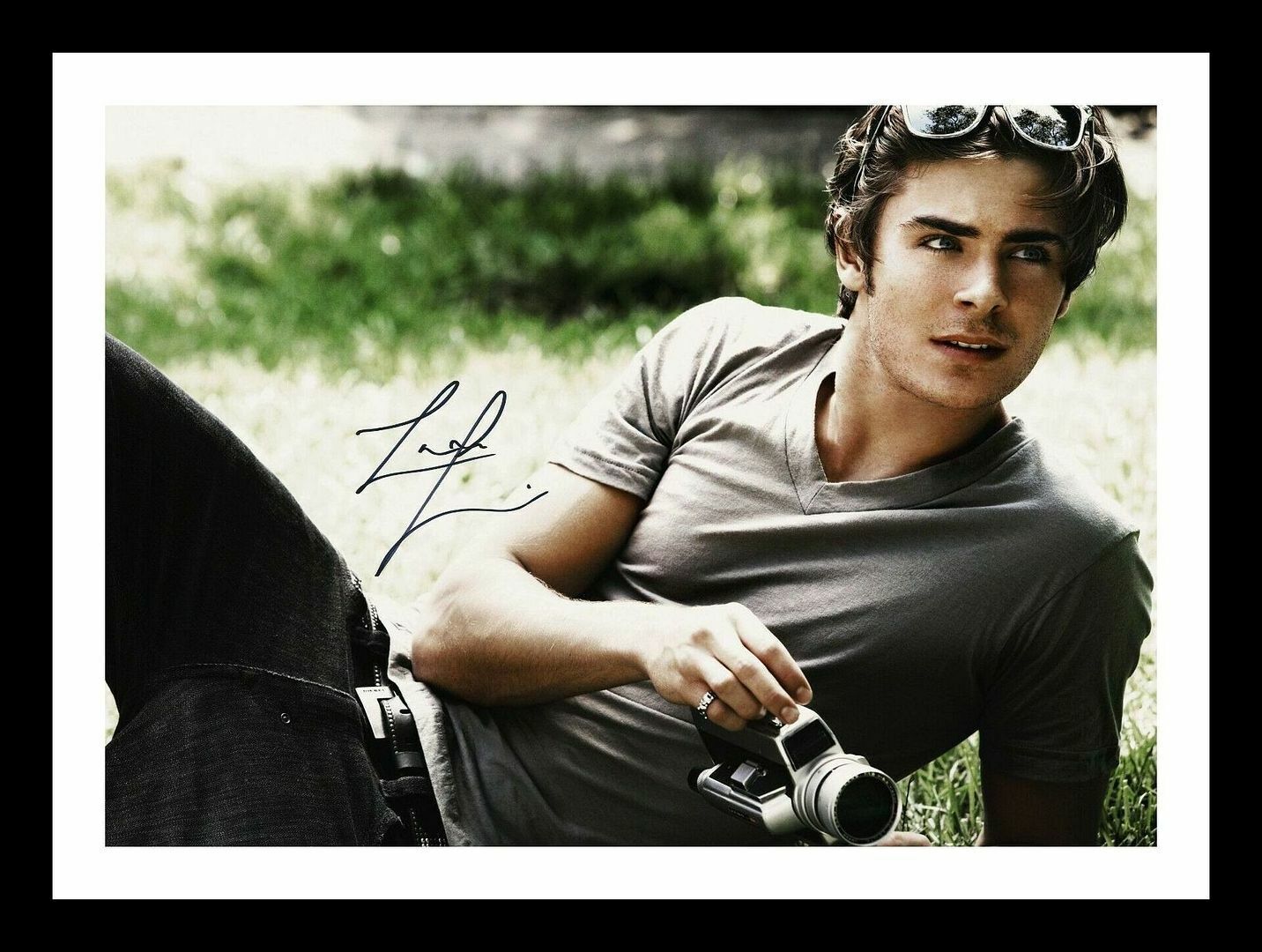 Zac Efron Autograph Signed & Framed Photo Poster painting 3