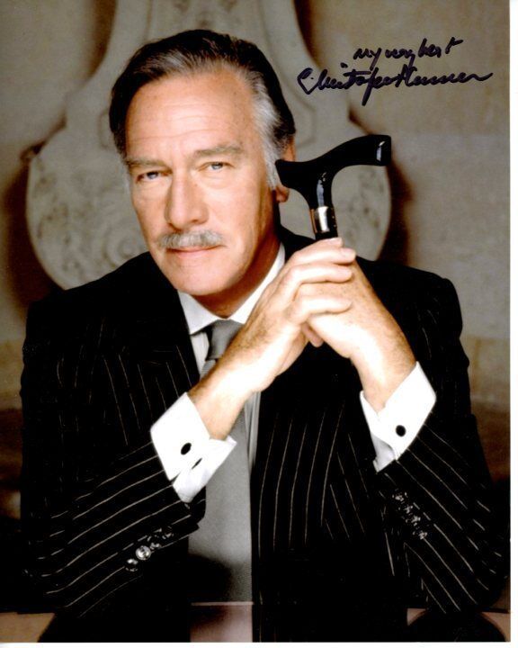 CHRISTOPHER PLUMMER signed autographed 8x10 Photo Poster painting