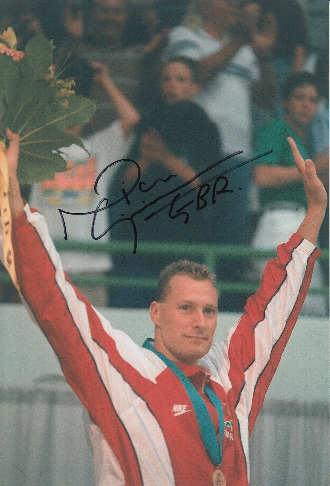 Nick Gillingham Hand Signed Olympics 12x8 Photo Poster painting Great Britain 1.