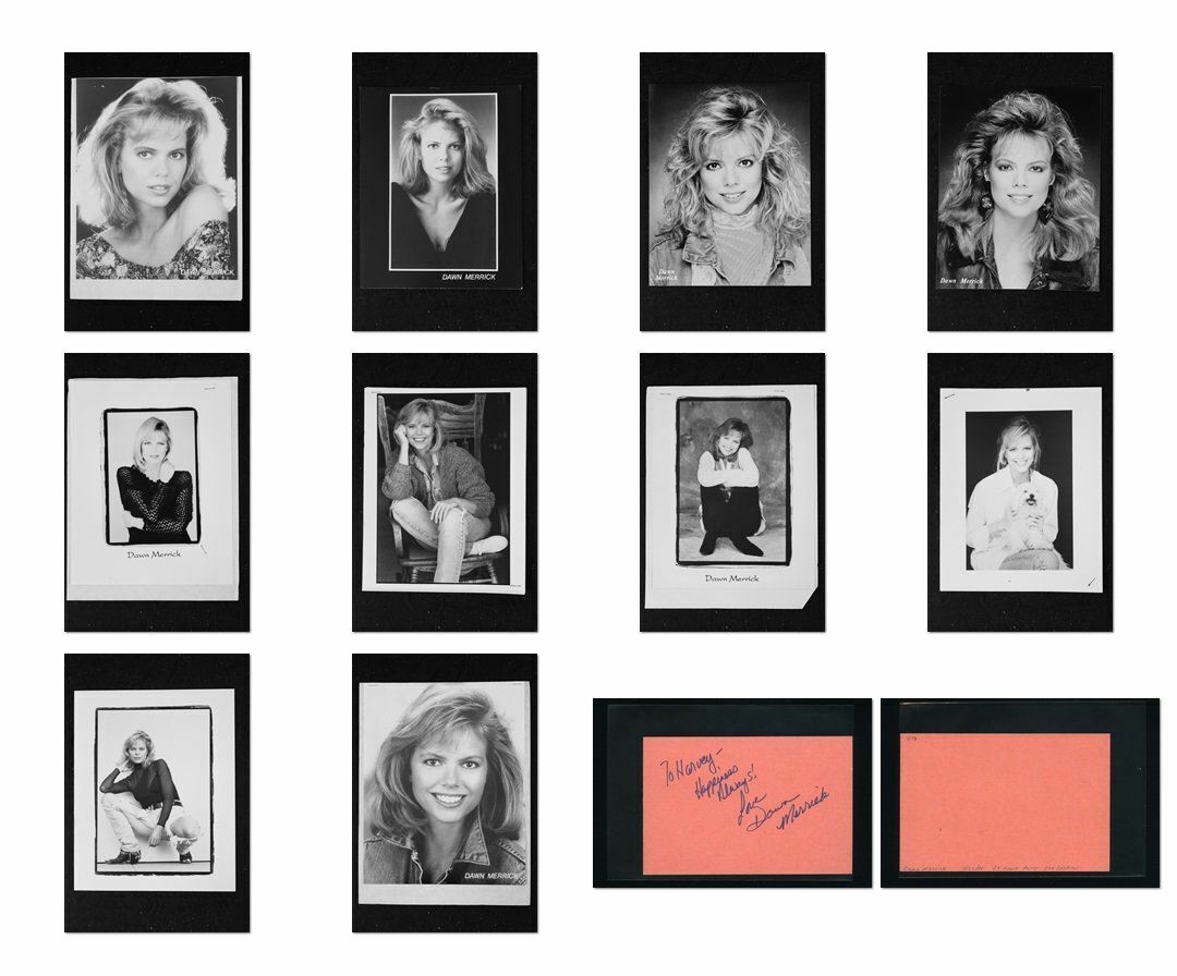 Dawn Merrick - Signed Autograph and Headshot Photo Poster painting set - General Hospital