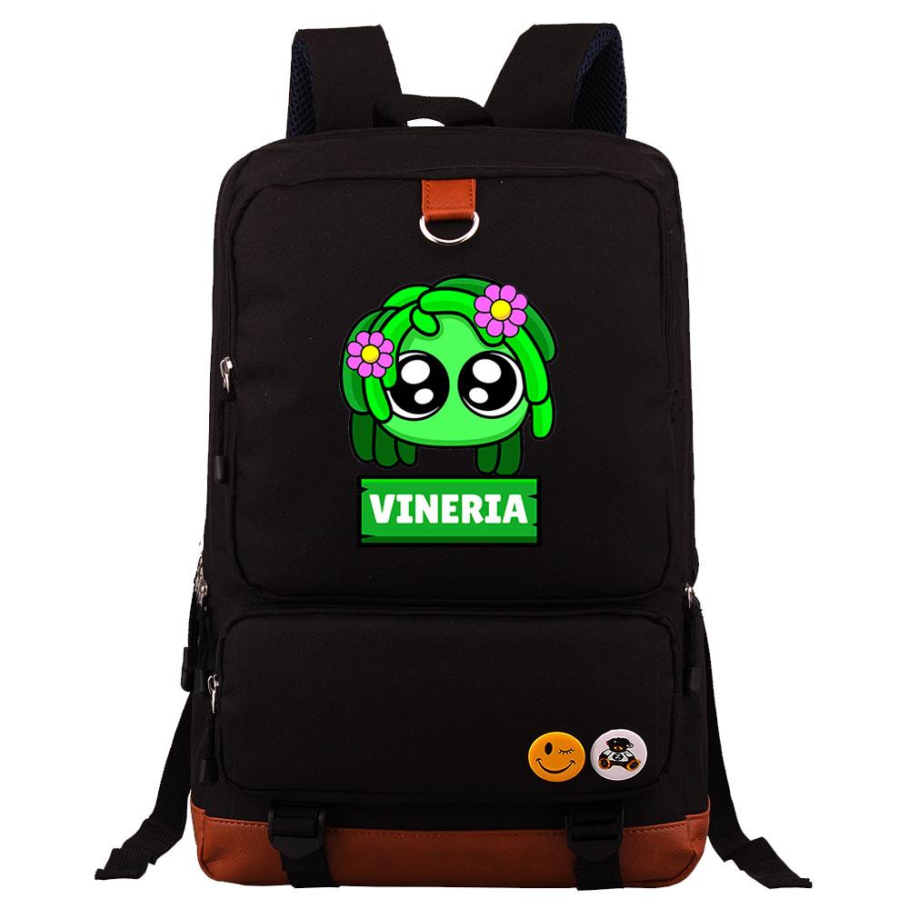 Mayoulove Sprunki Backpack Lightweight Design with Multiple Pockets for School and Outdoor Use-Mayoulove
