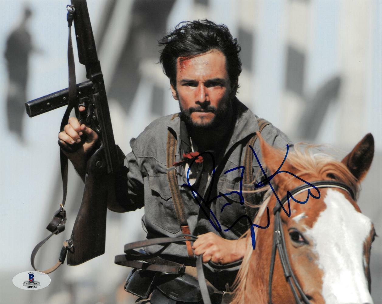 Rodrigo Santoro Signed There be Dragons Autographed 8x10 Photo Poster painting BECKETT #B10483