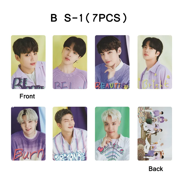 BTS Janpan Fancafe Photocard