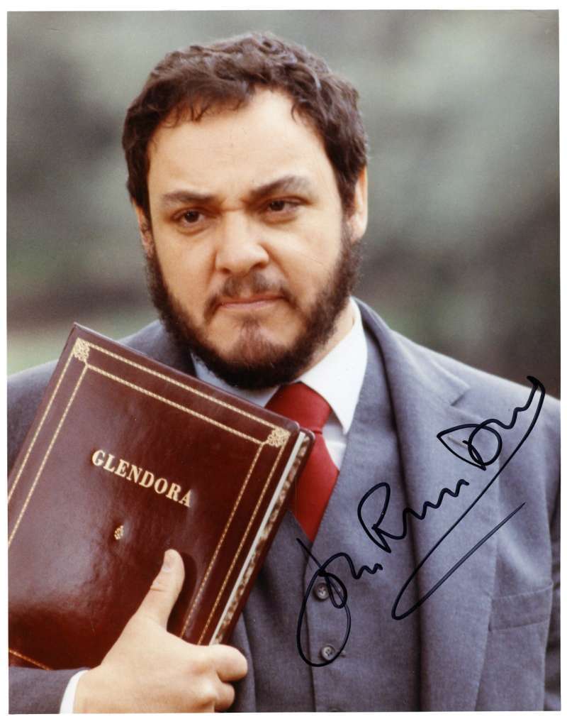 John Rhys Davies Jsa Coa Hand Signed 8x10 Photo Poster painting Autograph Authenticated