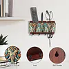 Bo&icirc;tier de rangement en diamant pour peinture en diamant mont&eacute; au mur en forme d&rsquo;&eacute;l&eacute;phant avec crochet