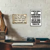 2pcs - Stupid People Are Like Glow Sticks  - Vintage Metal Signs(8*12Inch/12*16Inch) - Warning