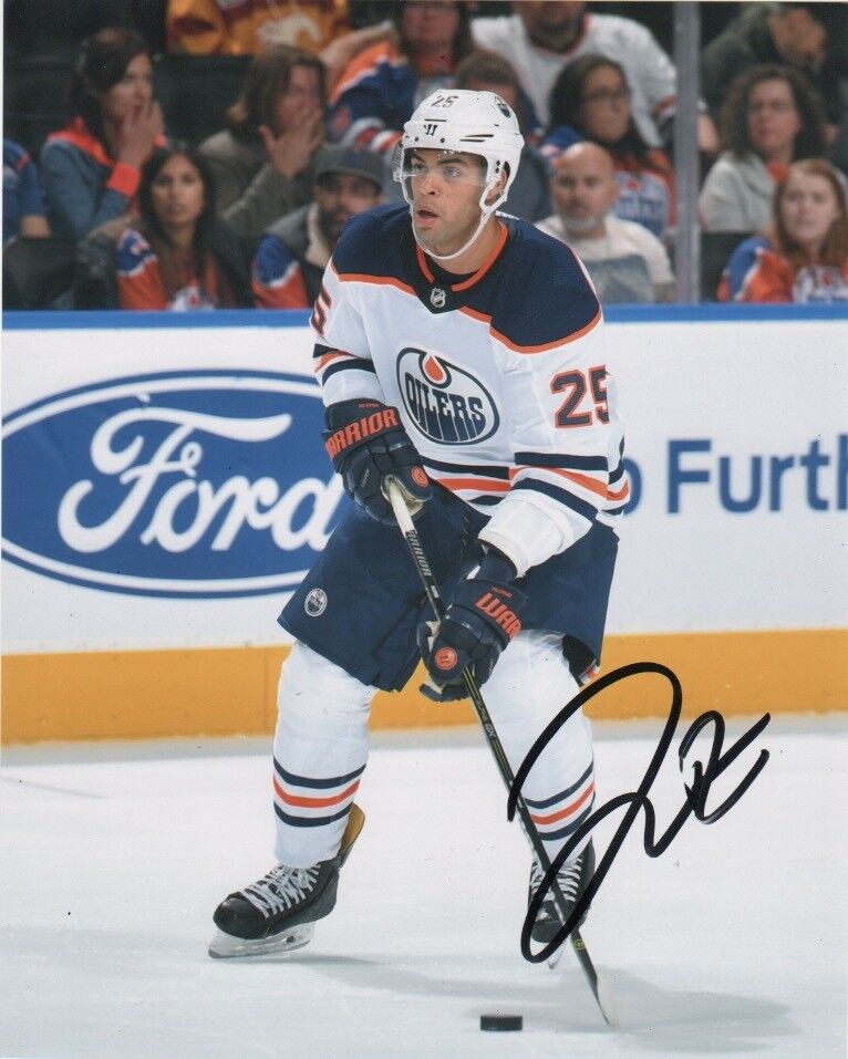 Edmonton Oilers Darnell Nurse Autographed Signed 8x10 NHL Photo Poster painting COA Q