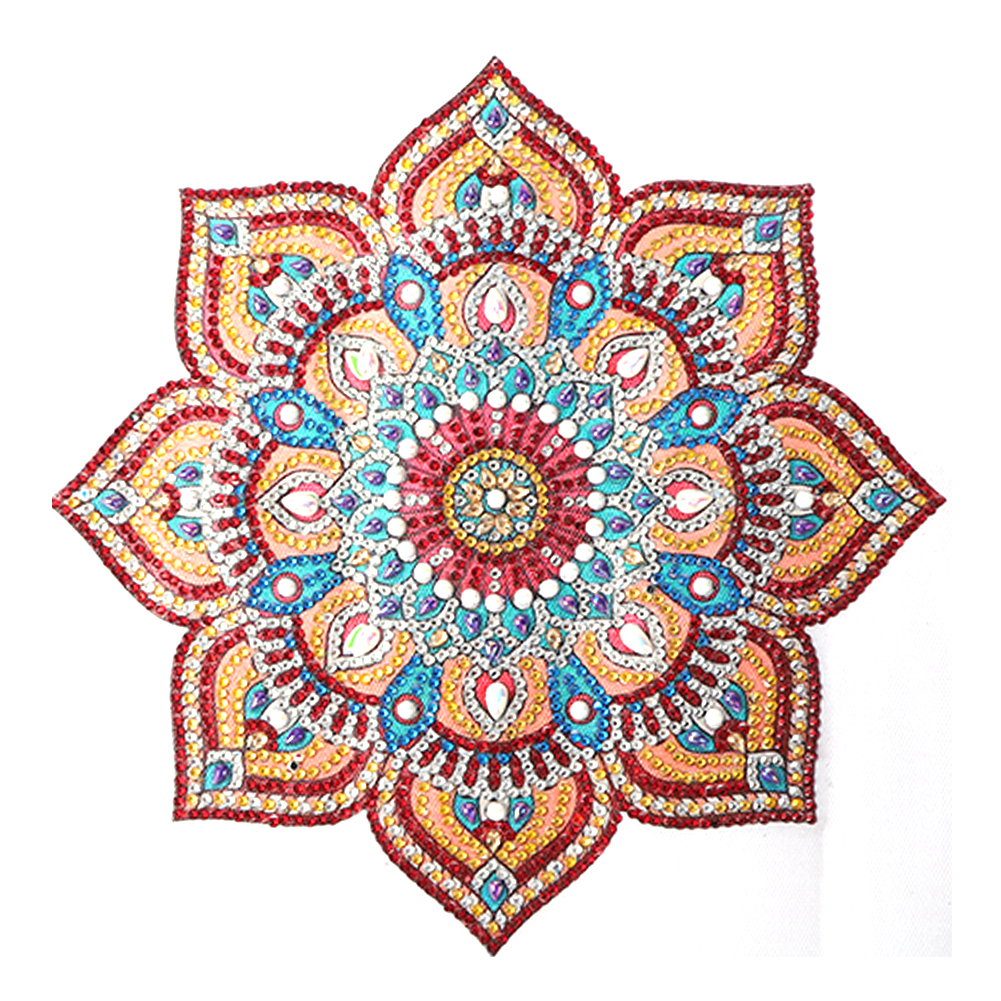 

30*30CM - Special Shaped Diamond Painting - Mandala Flower, 501 Original