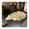 🍂 Luxurious Nordic Style Maple Leaf-Shaped PVC Placemats