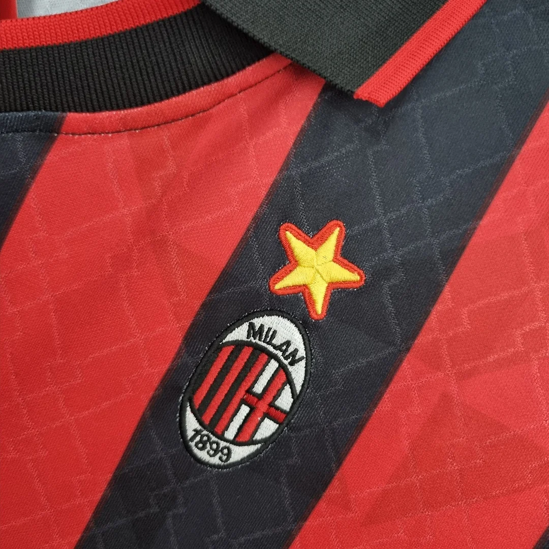 1996/1997 Retro AC Milan Home Football Shirt 1:1 Thai Quality