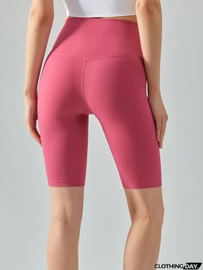 High Waist Active Shorts