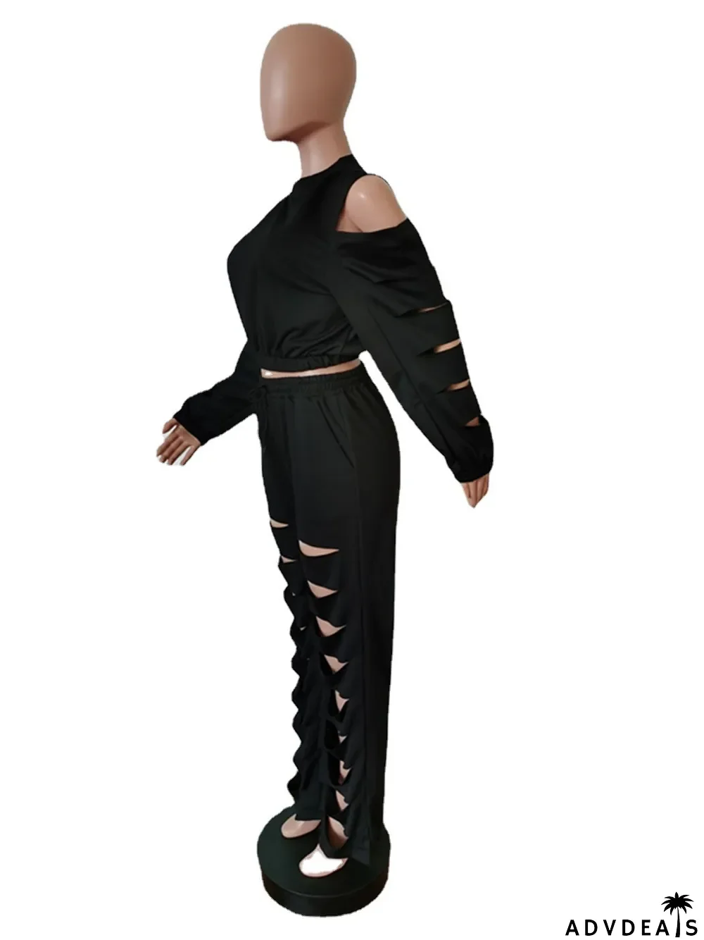 Casual Suit Ripped Fashionable Tracksuit