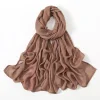 Soft Breathable Summer Women's Hijab Shawl Scarf