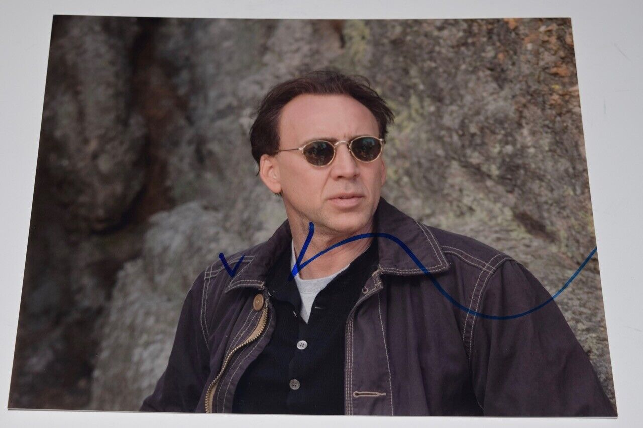 Nicolas Cage Signed Autographed 8x10 Photo Poster painting National Treasure Actor COA