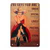 Western Cowboy - Vintage Metal Signs(8*12Inch) - Cowgirl