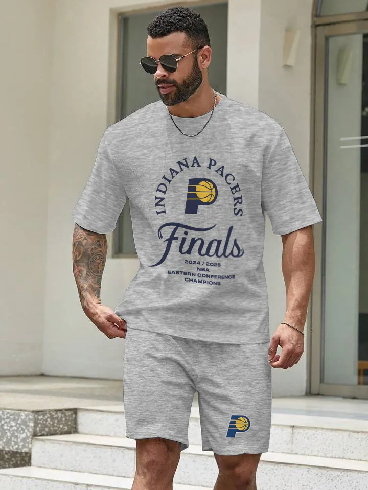 Indiana Pacers Edition Top And Shorts Two-Piece Suits