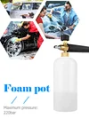 Portable Car Foam Washer Universal Spray Nozzle Cleaner for Car Truck Motorcycle