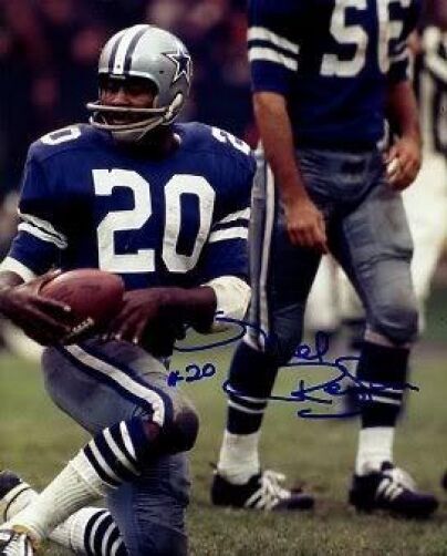 Mel Renfro Cowboys Signed 8x10 Photo Poster painting Jsa Autograph