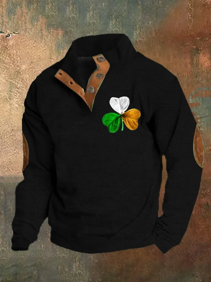 Men's St. Patrick's Day Printed Pullover Sweatshirt  socialshop