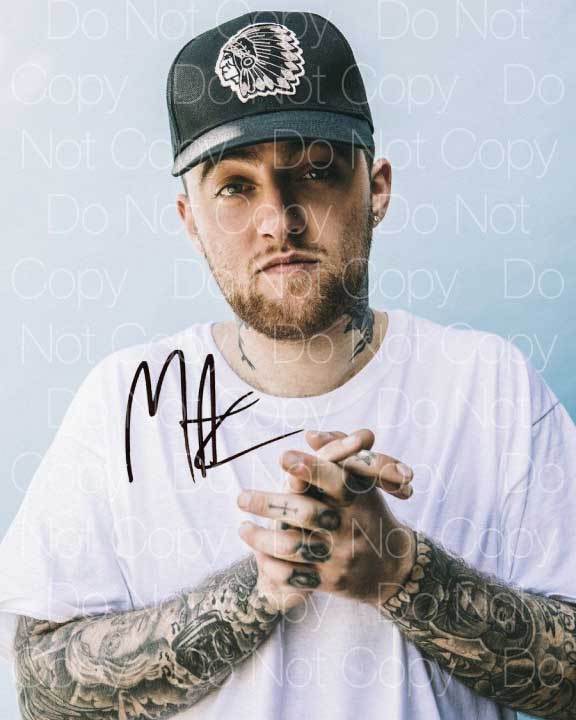 Mac Miller signed Photo Poster painting 8X10 picture poster autograph RP 3