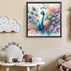 Diamond Painting - Full Round Drill - Peacock(Canvas|40*40cm)