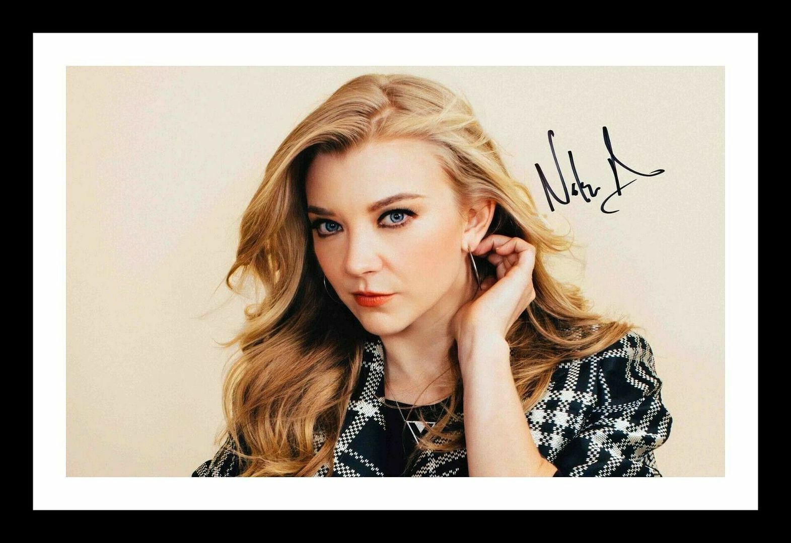 Natalie Dormer Autograph Signed & Framed Photo Poster painting 3