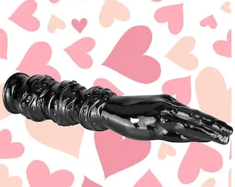 pornhint Pornhint Huge Fist Anal Plug Dildo Large Black Butt Plug Silicone G-spot Masturbattor Unisex Sex Toys Big Hand Anal Prostate Massager Anal Stimulator
