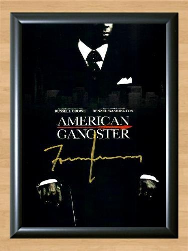 Frank Lucas American Gangster Signed Autographed Photo Poster painting Poster Print Memorabilia A3 Size 11.7x16.5