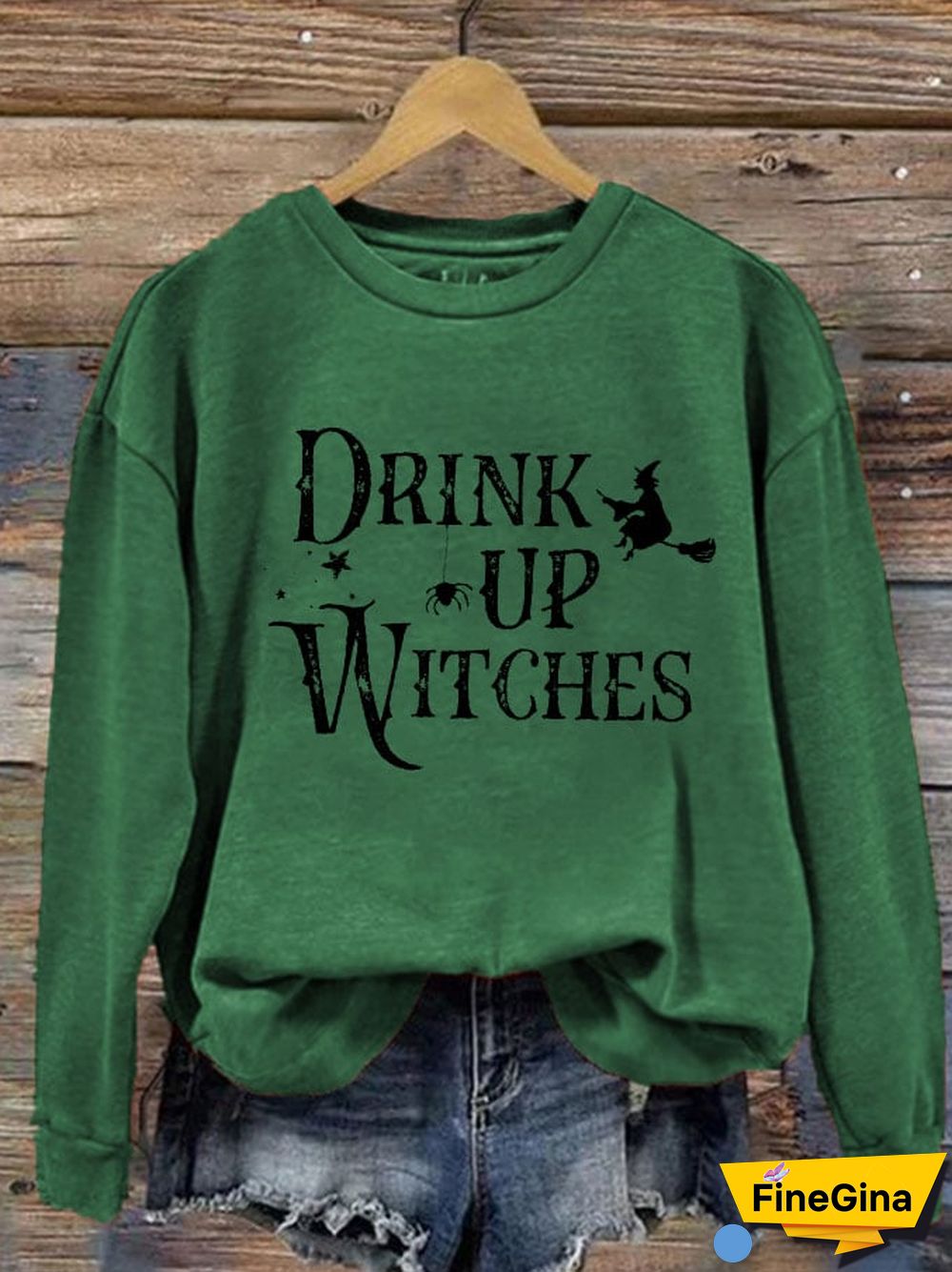 Women's Drink Up Witches Casual Sweatshirt