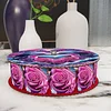 Love Dolphin 5D DIY Diamond Art Painting Snack Box w/Lid Wood Storage Organizer
