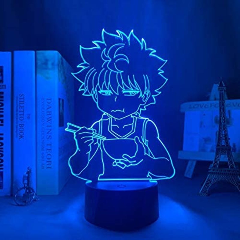 

Led Small Acrylic Night Light Cartoon Figure Bedside Lamp Touch Control, 501 Original