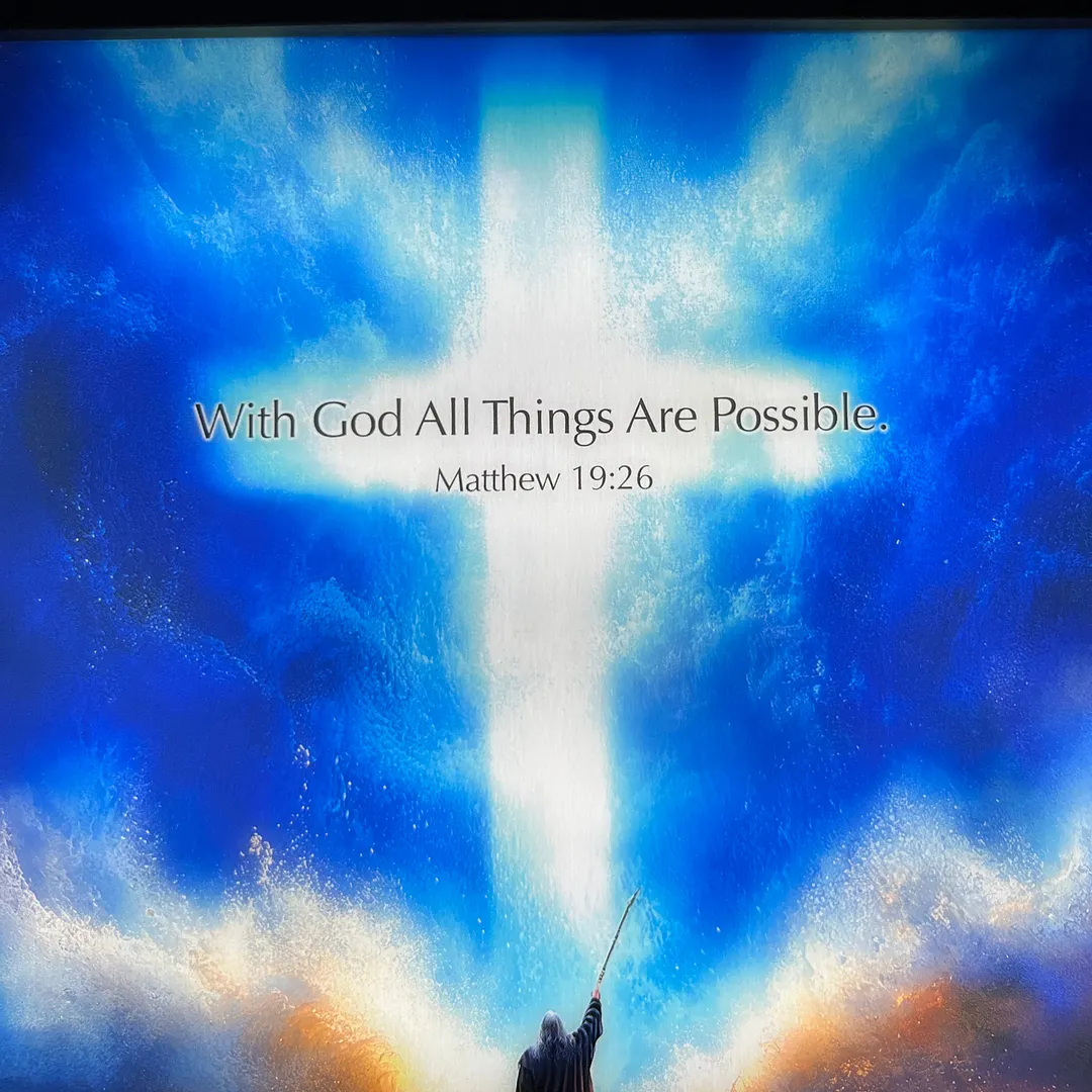 All Things Are Possible With God