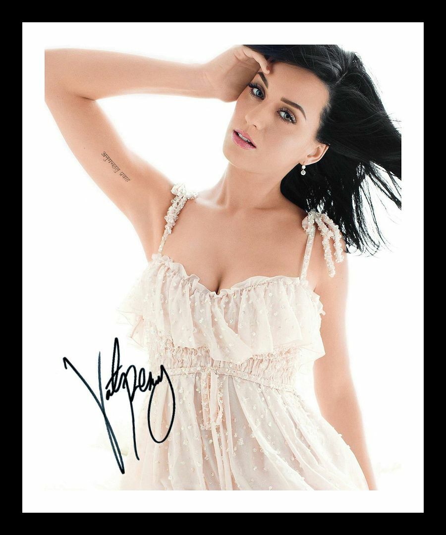 Katy Perry Autograph Signed & Framed Photo Poster painting 28