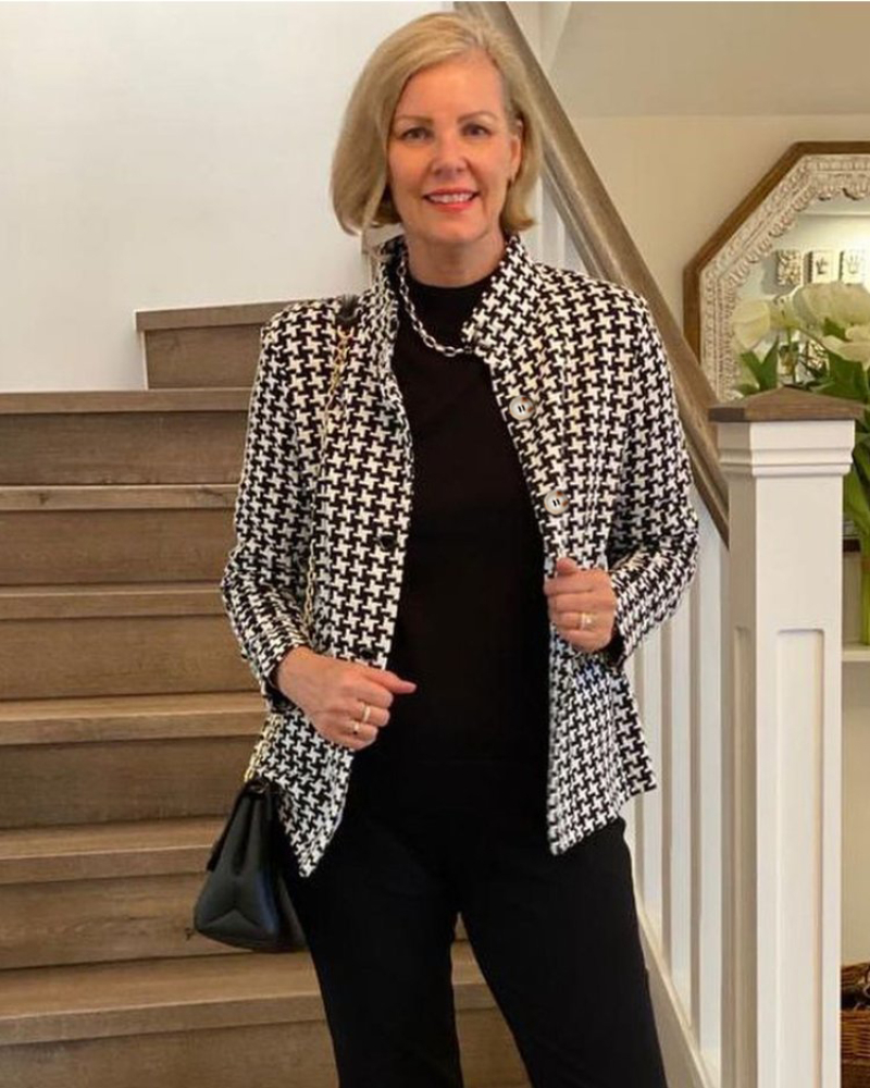 Houndstooth Jacket