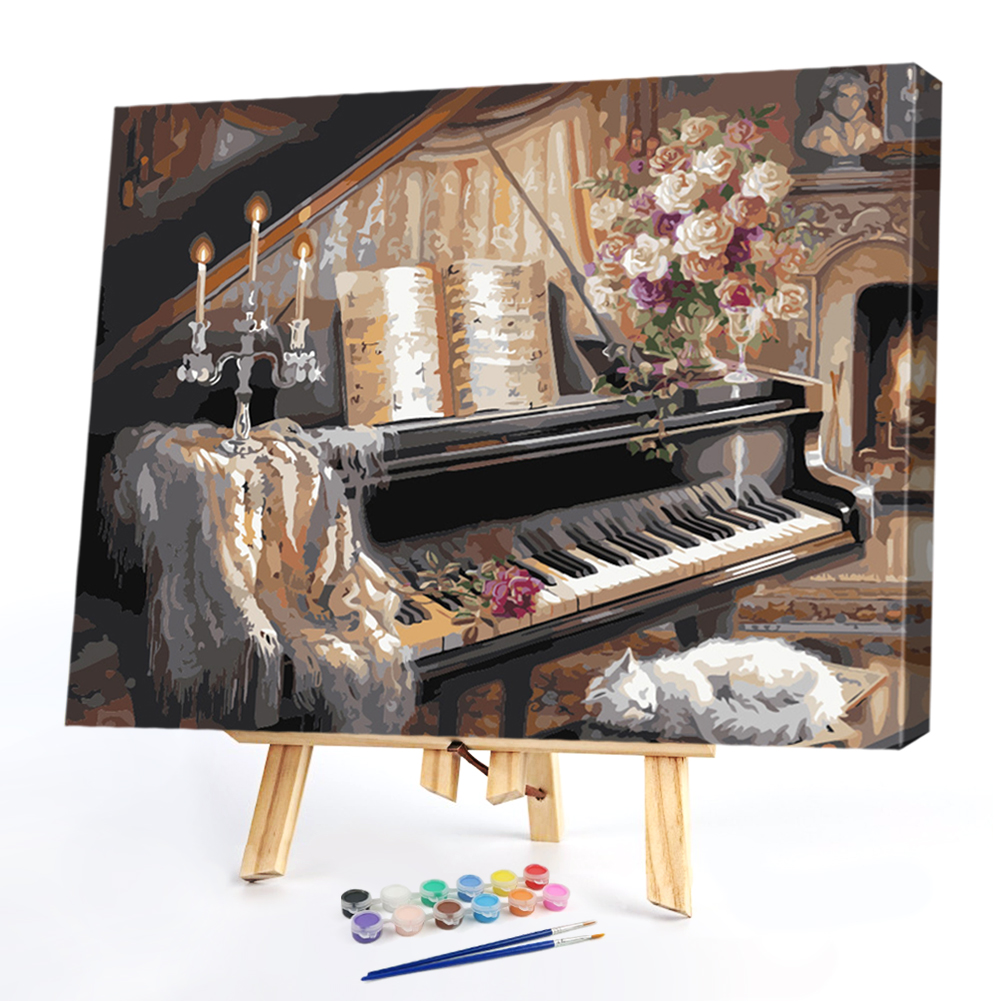 

40*50CM Paint By Numbers-Pianos, 501 Original