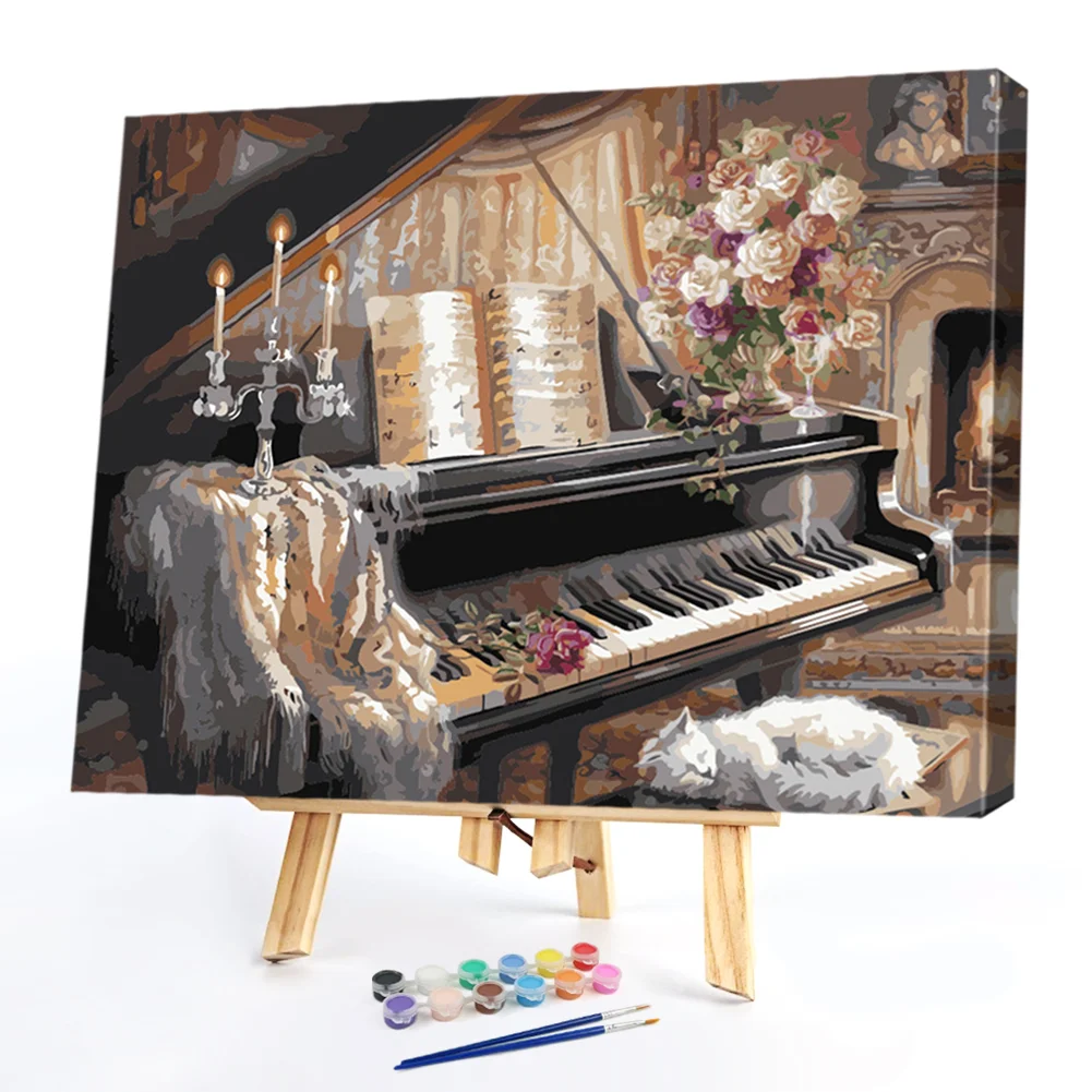 Piano - Paint By Numbers(40*50CM)