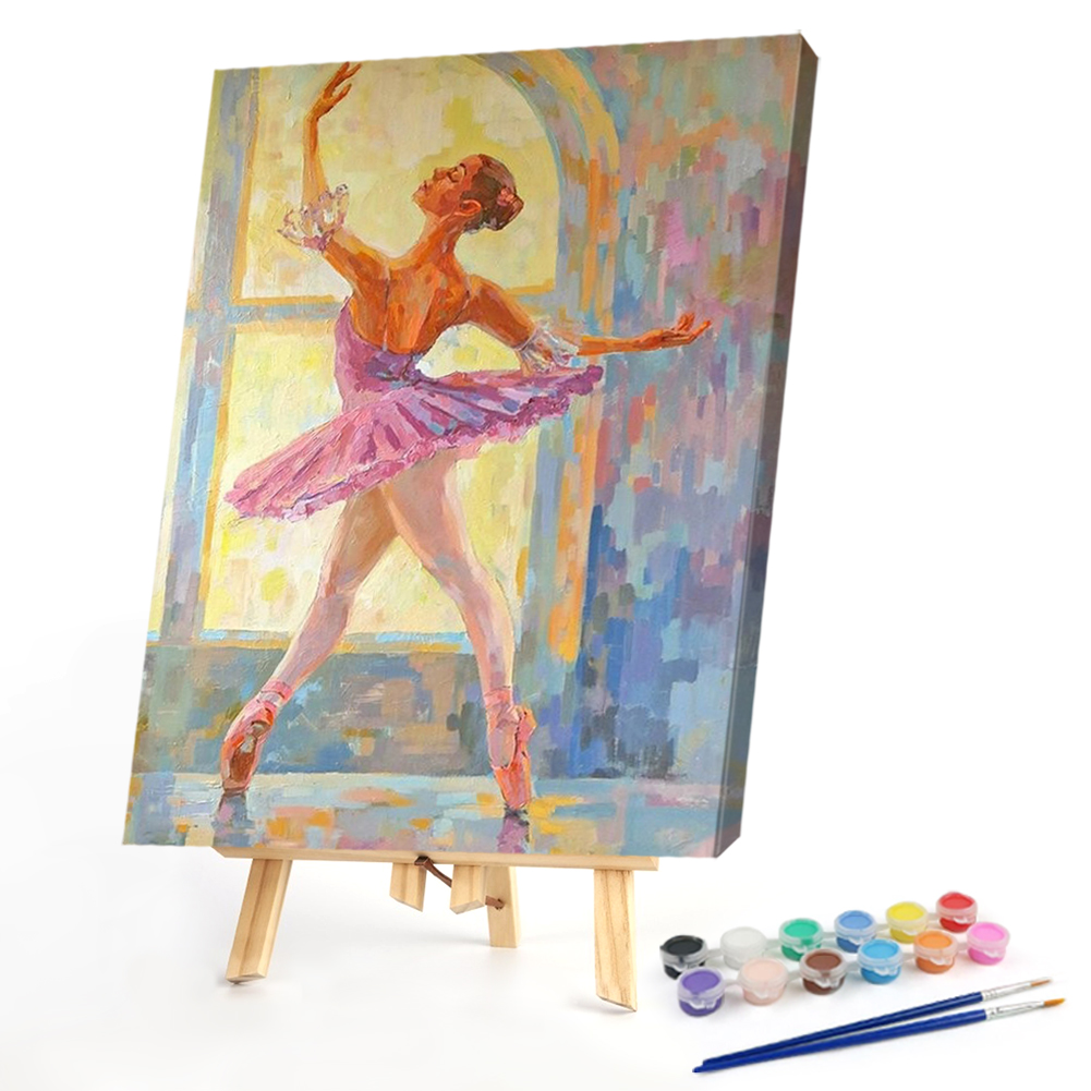 

40*50CM - Paint By Numbers - Ballet Girl, 501 Original