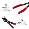 Automotive Down Pressure Rubber Buckle Pliers-Delis666-Adracos