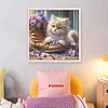Shoes Cat-11CT Stamped Cross Stitch 40*40cm/15.75*15.75in