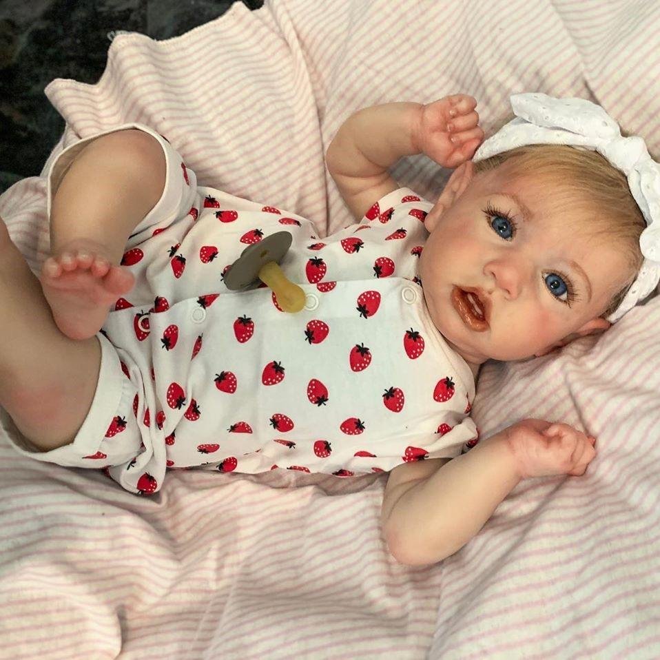 20 Realistic Angel Saskia Reborn Baby Doll Girl T Named Mia