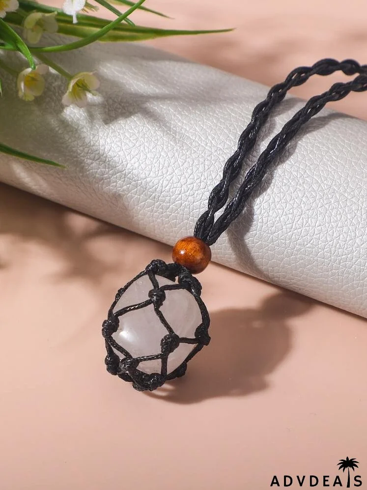 Stone Charm Necklace