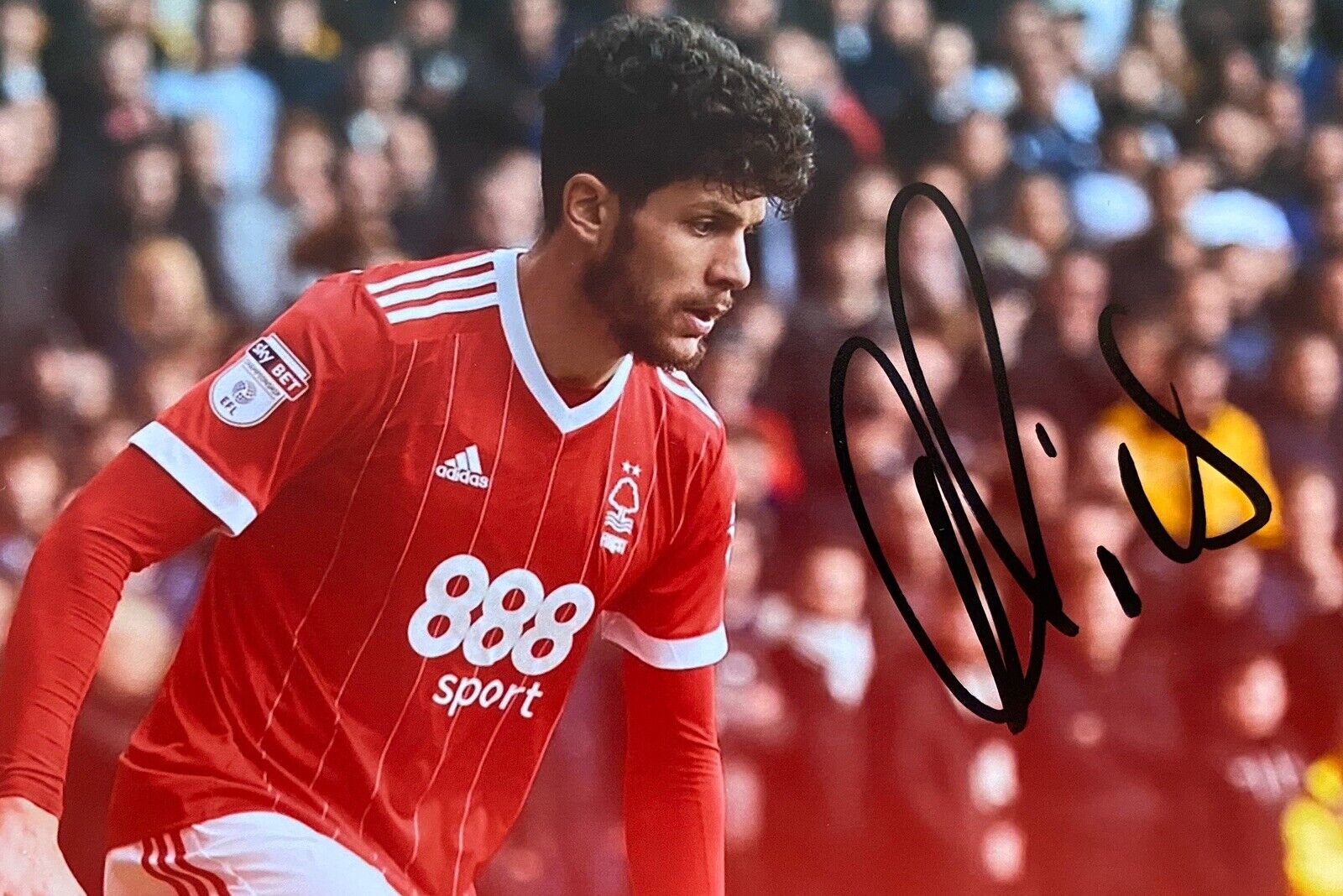 Tobias Figueiredo Genuine Hand Signed 6X4 Photo Poster painting - Nottingham Forrest 4