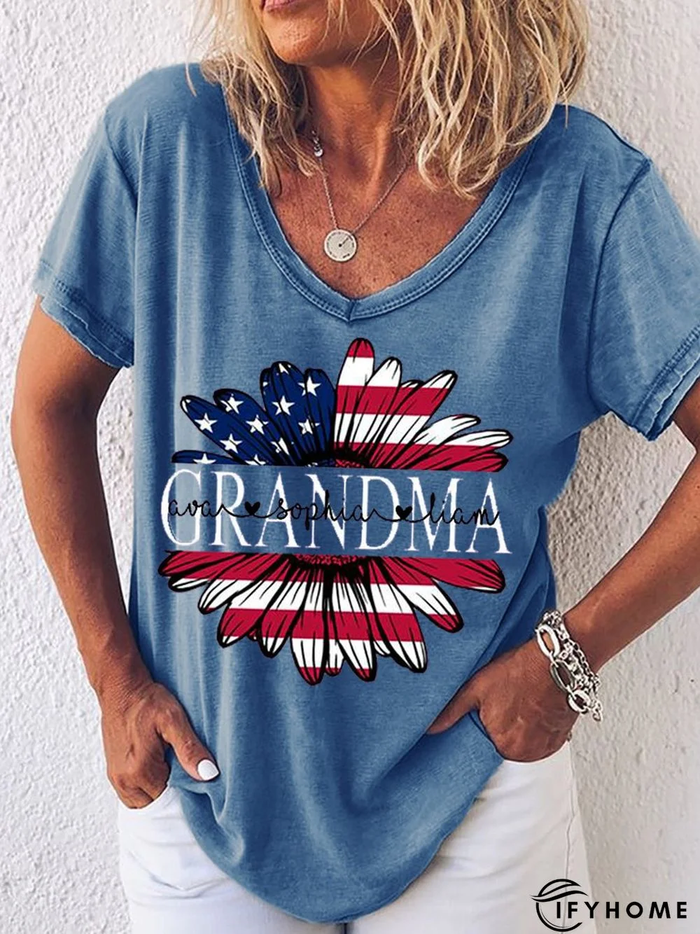 Comfortable Causal Grandma Women's T-Shirt | IFYHOME