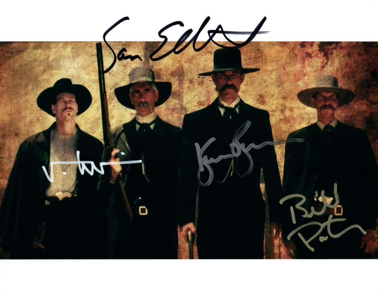 Sam Elliott Kilmer Russell Paxton signed 8x10 Picture autographed Photo Poster painting with COA